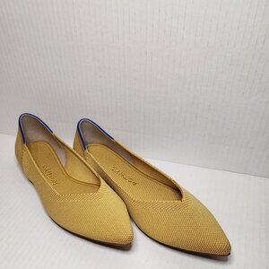 Rothy's Yellow Points Size 6.5
